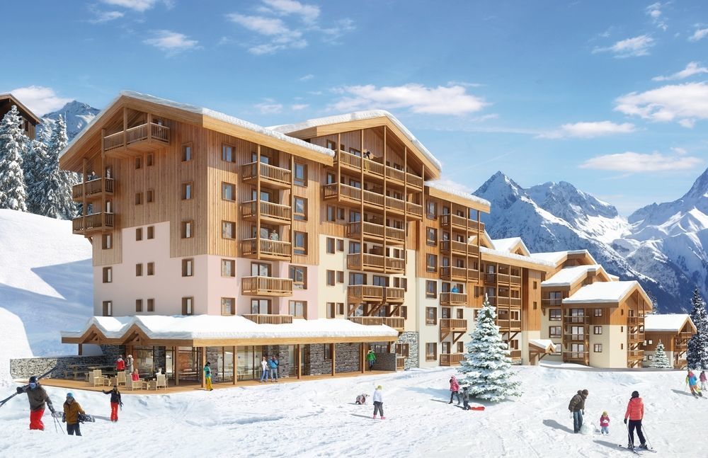 Résidence Prestige Odalys Front de Neige La Plagne Exterior foto