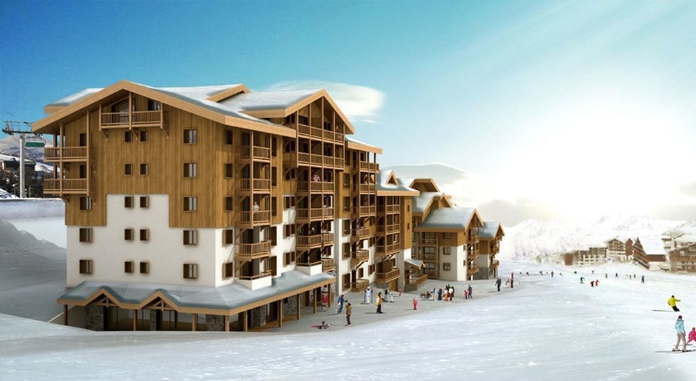 Résidence Prestige Odalys Front de Neige La Plagne Exterior foto