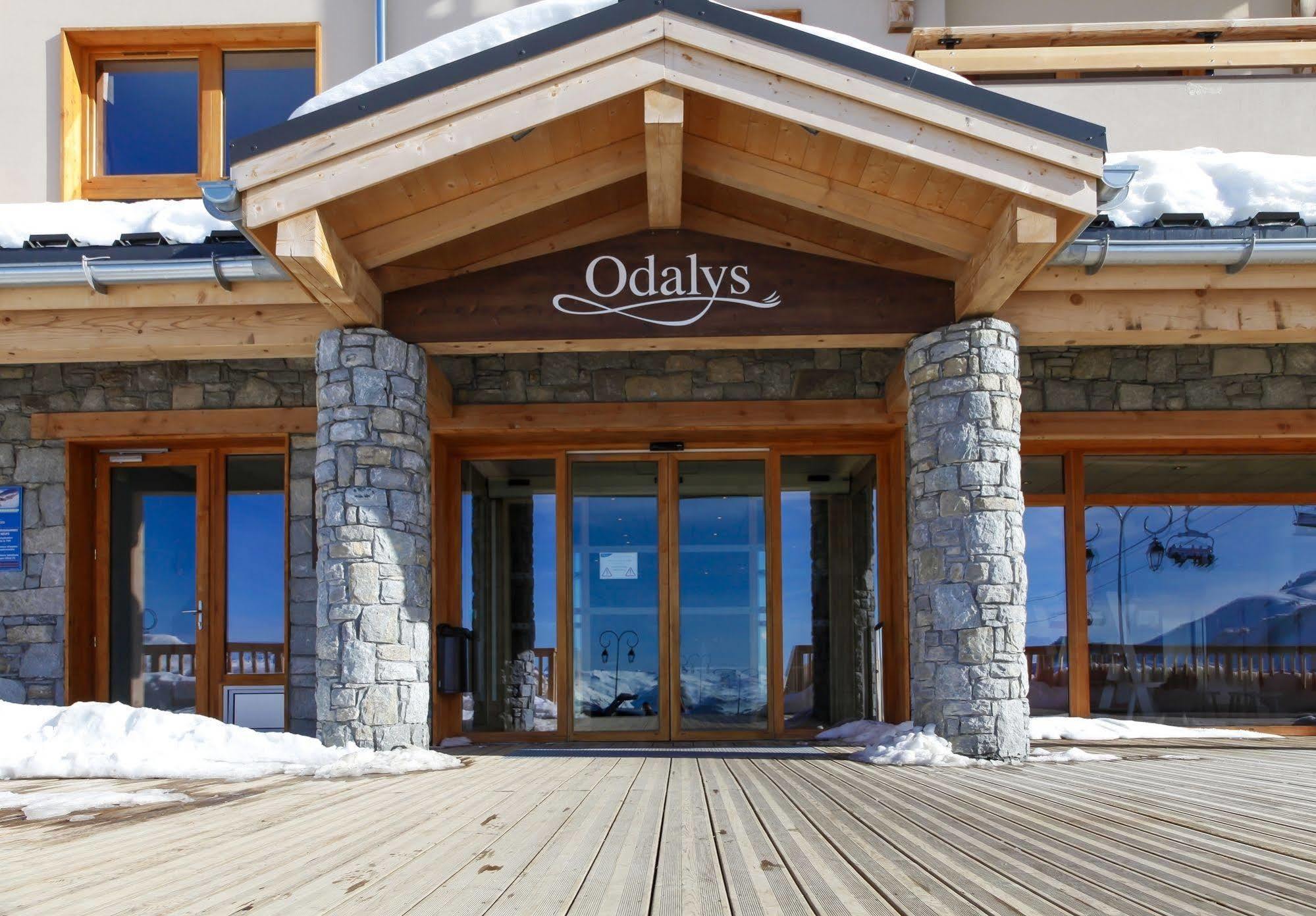 Résidence Prestige Odalys Front de Neige La Plagne Exterior foto